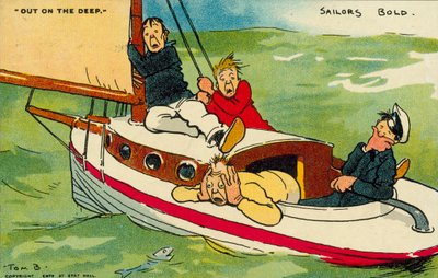 Op de diepe zee: dappere zeelieden door Tom Browne