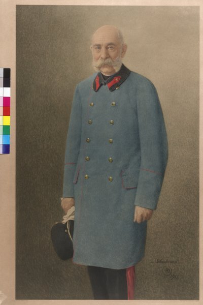 Keizer van Oostenrijk Franz Joseph I door Tom von Dreger
