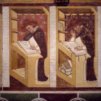 Veertig illustere leden van de Dominicaanse Orde door Tomaso da (late 15th century) Modena