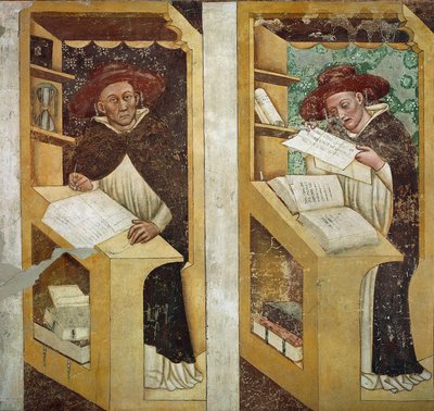 Veertig illustere leden van de Dominicaanse Orde door Tomaso da (late 15th century) Modena