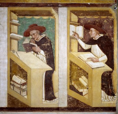 Veertig illustere leden van de Dominicaanse Orde door Tomaso da (late 15th century) Modena