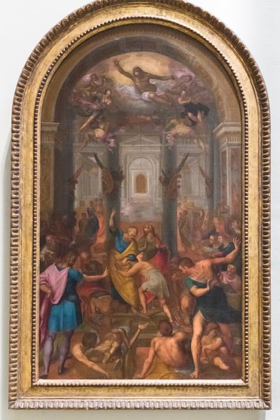 Wonder van de schaduw van St. Peter door Tommaso Laureti