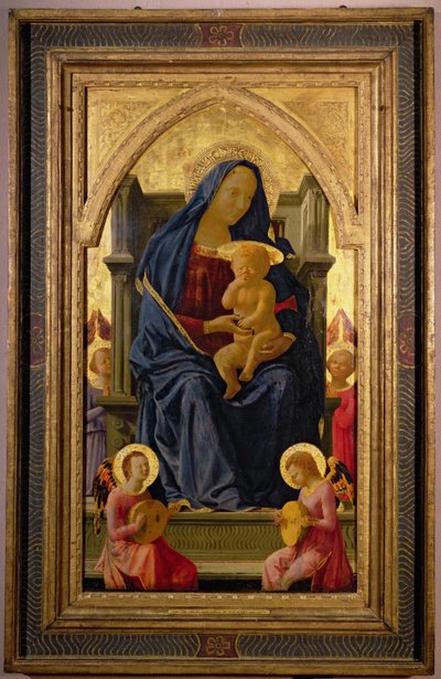 Maagd en Kind, 1426 door Tommaso Masaccio