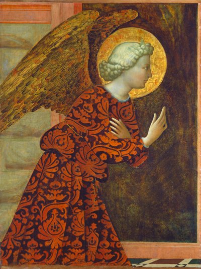De Aartsengel Gabriël, ca. 1430 door Tommaso Masolino da Panicale