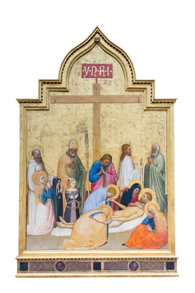 Rouw om de dode Christus door Tommaso di Stefano Giottino