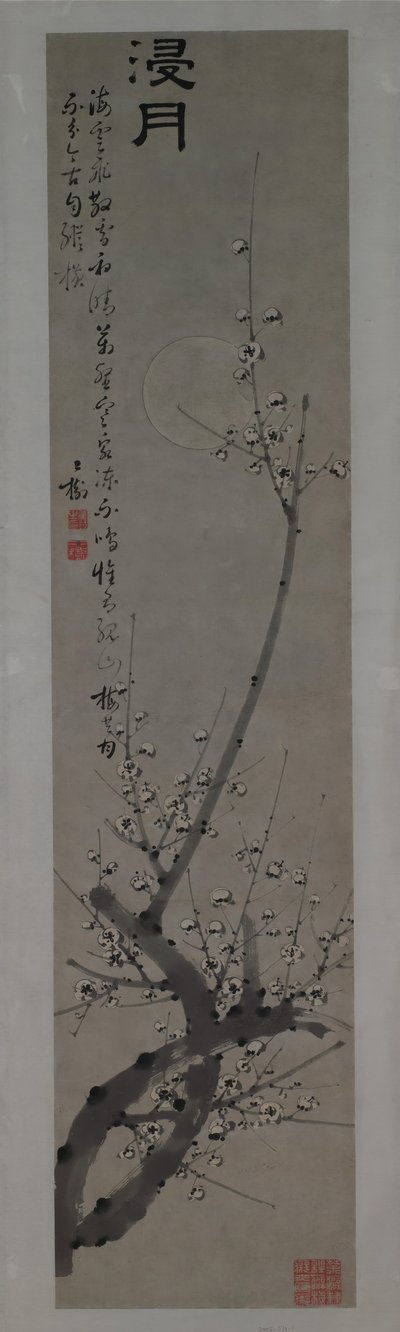 Pruimenbloesems in Maanlicht door Tong Yu