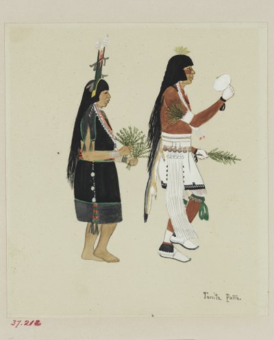 Maïsdansers, c.1920 door Tonita Peña