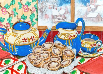 Mince Pies en thee door Tony Todd