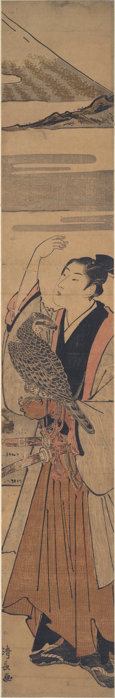Jonge Valkenier door Torii Kiyonaga
