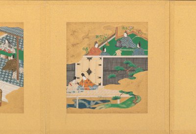 Scènes uit Het Verhaal van Genji door Tosa Mitsunori