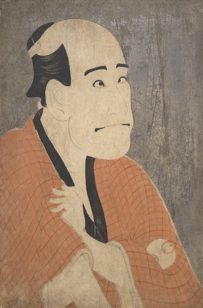 Arashi Ryuzo I als Ishibe Kinkichi in het Toneelstuk Hana Ayame Bunroku Soga, 1794 door Toshusai Sharaku