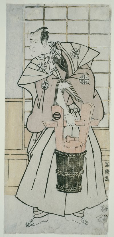 De Actoe Ichikawa Komazo llI als Nitta Yoshisada, in werkelijkheid Oyamada Taro Takaie (Sandai-me Ichikawa Komazo no Nitta Yoshisada, jitsuwa Oyamada Taro Takaie) door Toshusai Sharaku