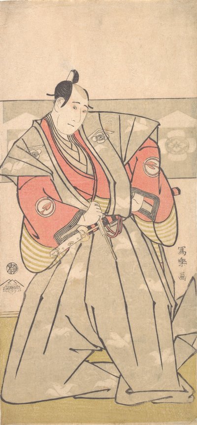 De acteur Sawamura Sojuro III, 1794-95 door Toshusai Sharaku