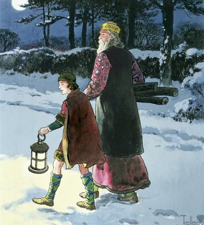 Koning Wenceslas, 10e eeuw ca. 1900 door Trelleek