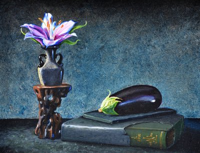 Aubergine door Trevor Neal