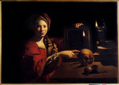 Allegorie van de Dood of IJdelheid door Trophime Bigot