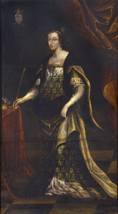 Koningin Jadwiga van Polen, ca. 1676 door Trycjusz