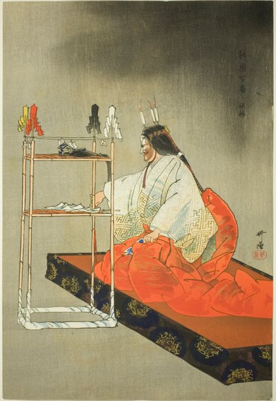 Kanehira, uit de serie "Honderd drama