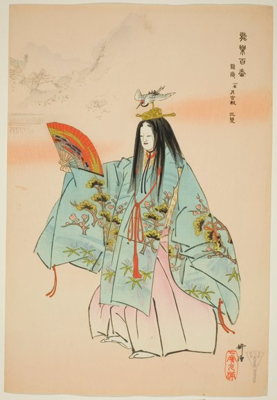 Tsuru-kame, uit de serie "Honderd drama
