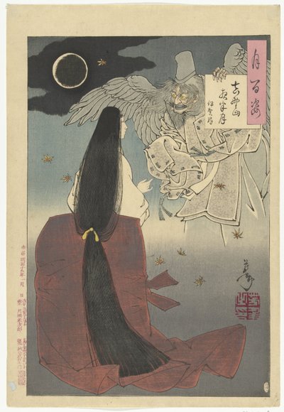 Iga no Tsubone door Tsukioka Yoshitoshi