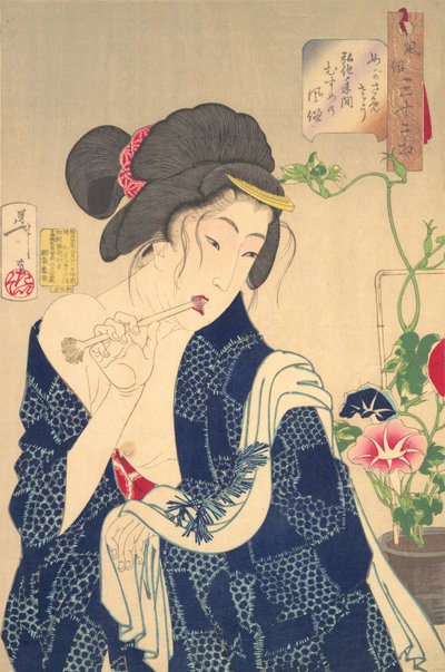 Wakker worden: Een meisje uit het Koka-tijdperk door Tsukioka Yoshitoshi
