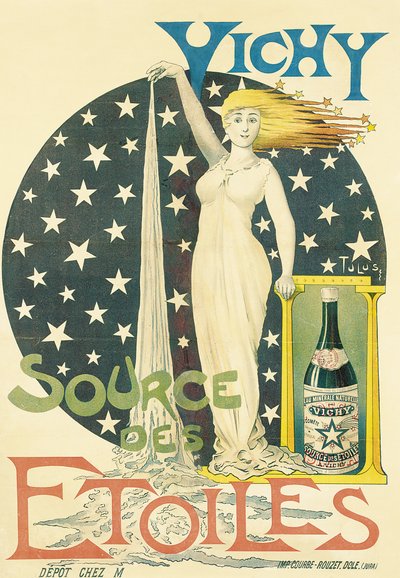 Vichy, Bron des Etoiles, ca. 1900 door Tulus Tulus