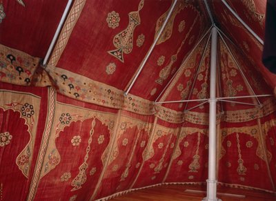 Interieur van een Turkse Tent door Turkish School