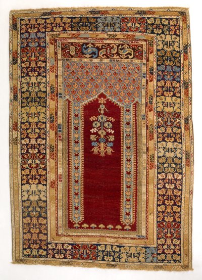 Gebedskleed, Kula, Anatolië (wol) door Turkish School