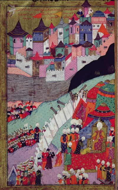 Aanval op Belgrado in 1521, uit de 