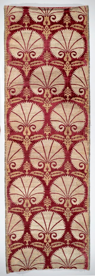 Textielpaneel met anjerpatroon door Turkish School