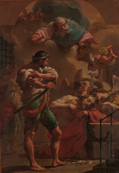 De Executie van Johannes de Doper, ca. 1770 door Ubaldo Gandolfi