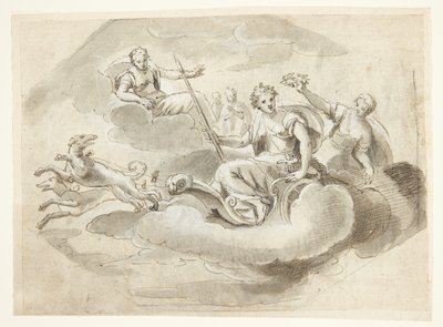 Allegorie met Philomelus(?) door Ubekendt