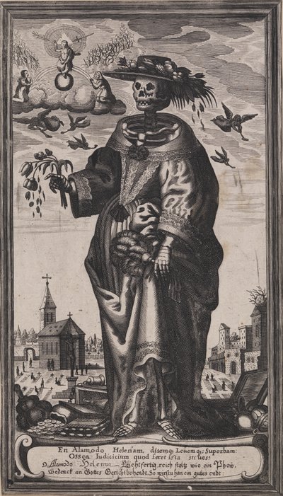 Allegorie van de dood door Ubekendt