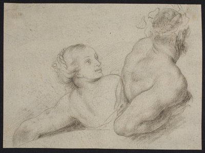 Figurenstudie, uit "Geschiedenis van Maria de