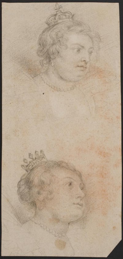 Figurenstudies, uit "Geschiedenis van Maria de