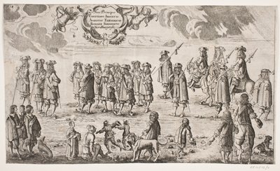 Optocht ter Gelegenheid van de Inwijding van de Universiteit van Kiel. Tafel 11 door Ubekendt
