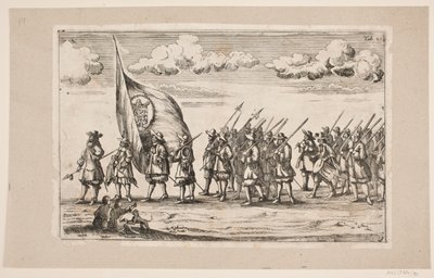 Optocht ter gelegenheid van de inwijding van de Universiteit van Kiel. Bord 20 door Ubekendt