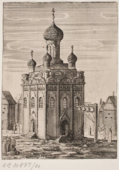 Russische kerk door Ubekendt
