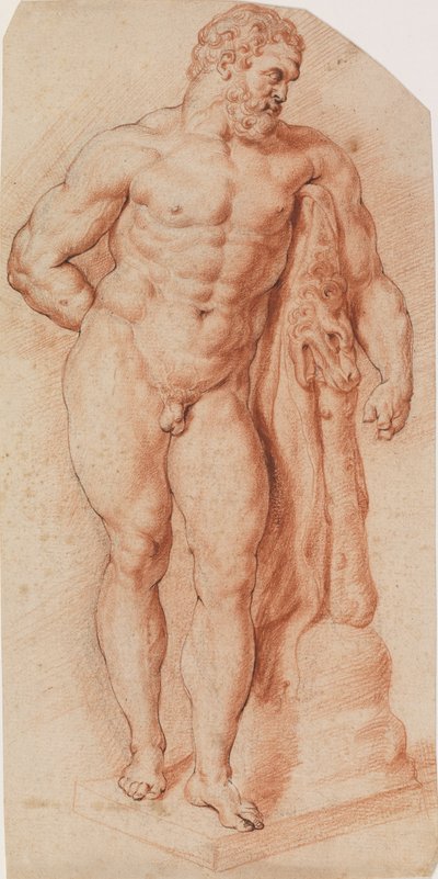 De Farnese Hercules, Napels door Ubekendt