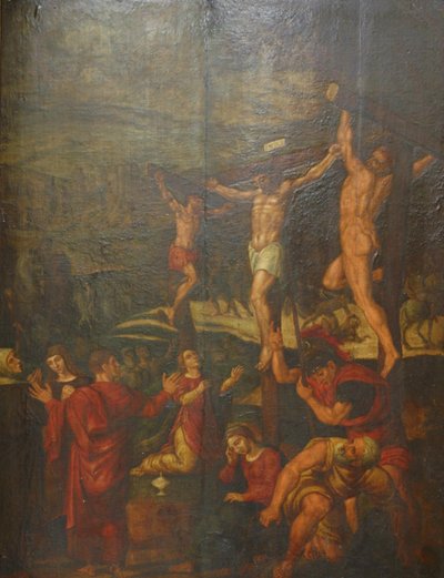 Golgotha door Ubekendt 1550 1650