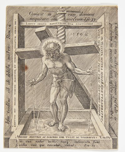 De Passie van Christus door Ubekendt efter Dirck Volckertsz. Coornhert efter Maarten van Heemskerck