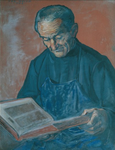 De oude tuinman door Udo Weith