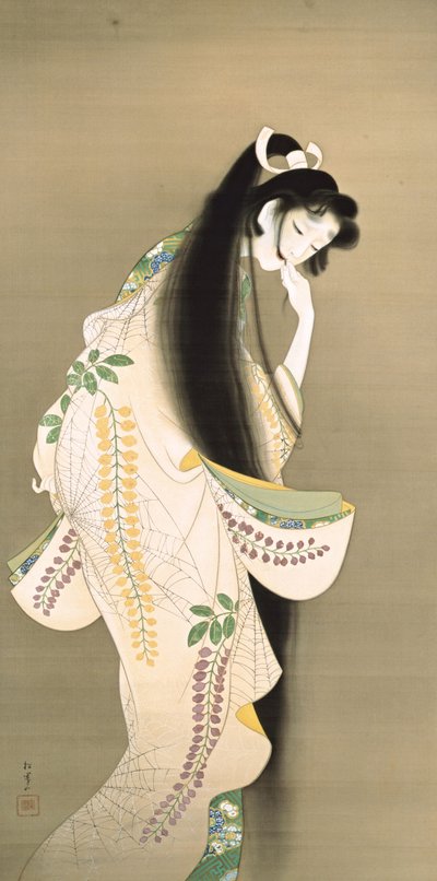 Vlammenprinses Rokujo, 1818 door Uemura Shoen