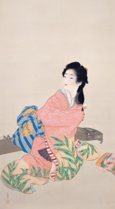 Dochter Miyuki door Uemura Shoen