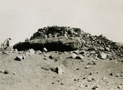Ruïnes in de regio Goz Regeb, Soedan, foto door Ugo Monneret de Villard, ca 1925 door Ugo Monneret de Villard