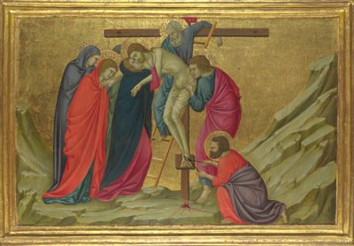 De Kruisafneming uit de Basiliek van Santa Croce, Florence, ca. 1324-1325 door Ugolino di Nerio