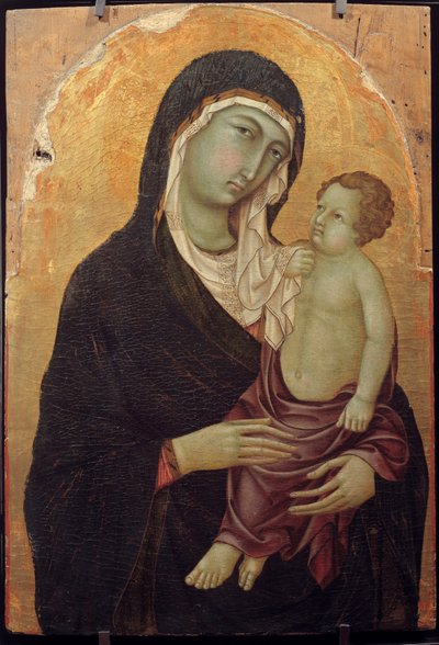 Maagd en Kind door Ugolino di Nerio