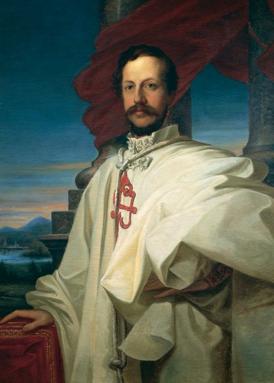Portret van Karel van Bourbon-Parma door Ulisse Passani