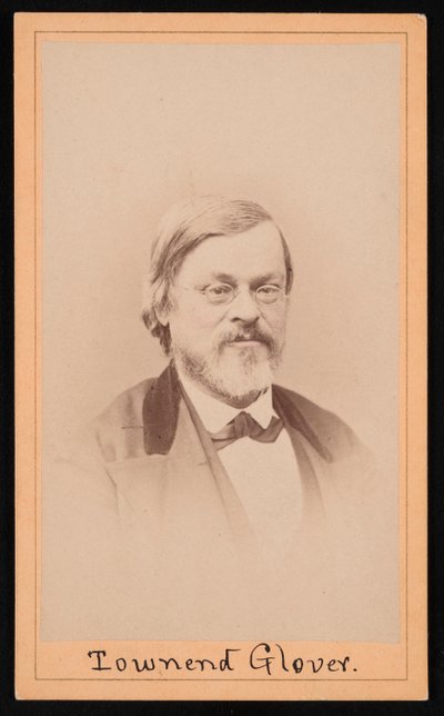 Portret van Townend Glover, 1813-1883, 1873 door Ulke Bros