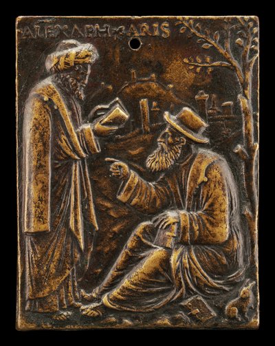 Aristoteles en Alexander van Aphrodisias door Ulocrino